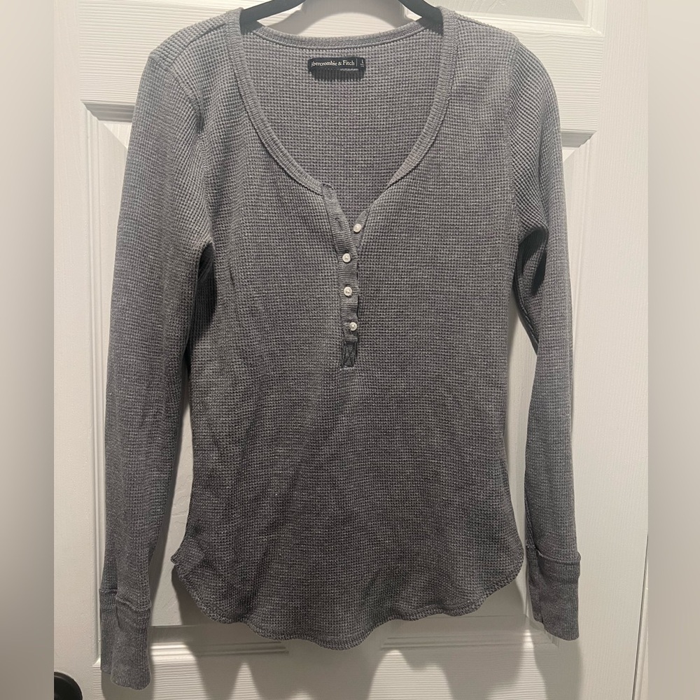 Abercrombie and Fitch long sleeved thermal shirt